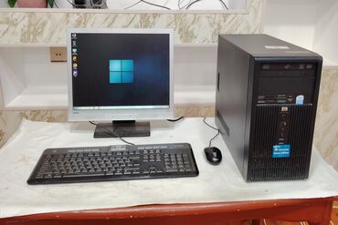 Masaüstü kompüterlər və iş stansiyaları: Komputer ddr2🖥️ Ìslekdir🖱️ problemsiz. Windows 7.64bit yaddas Hdd