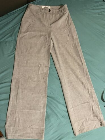 qaqa şalvarı: Şalvar, Bershka, XS (EU 34), rəng - Boz