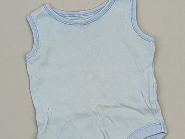 błękitna sukienka elegancka: Body, F&F, 6-9 months, 
condition - Fair