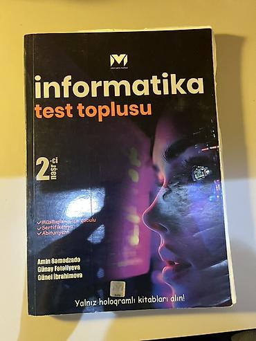 test toplulari pdf: Məhsul: “İnformatika – Test Toplusu” (2-ci hissə) - Nəşriyyat/marka — 1