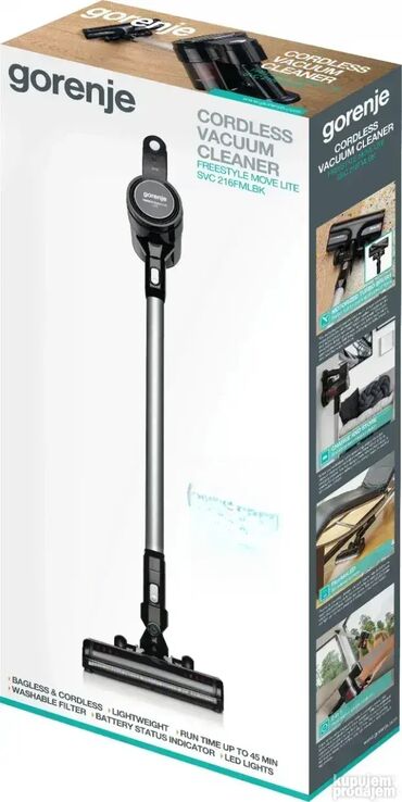 Štapni usisivači: Tehnički detalji Opšte Vrsta aparata : Usisivač Vrsta usisivača : Sa — 3