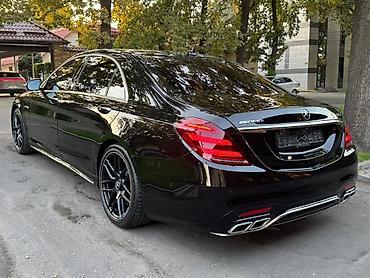 mercedes s63: Mercedes-Benz S-class AMG: 2019 г., 4 л, Автомат, Бензин, Седан — 5