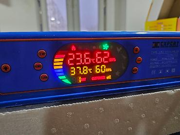 İnkubatorlar: 100 yumurta, Çin, Fabrik istehsalı, Tam avtomat, Bütün növ quşlaq üçün — 24