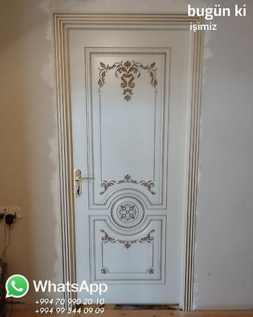 Qapılar və aksessuarlar: 🚪 Topdan Qapı Satışı MDF, otaq və seyf qapıları — hamısı topdan — 3