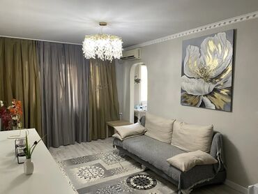 1 комнатная квартира 8 мкр: 3 комнаты, 64 м², 104 серия, 5 этаж, Дизайнерский ремонт