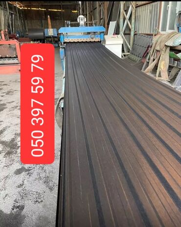 Profnastil: Metall kafel dam örtüyü və profnastil istehsalı - Material — 1