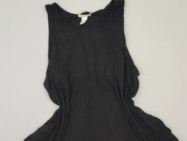 sukienka z dekoltem w serek h m: H&M Basic, Sukienka damska, rozmiar M