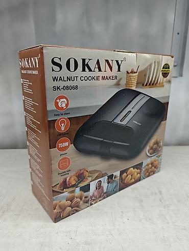 Вафельница для печенья-орешков SOKANY SK-08068 - Тип: электрический at lalafo.kg Вафельница для печенья-орешков SOKANY SK-08068 - Тип: электрический