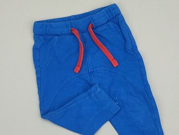 długa niebieska sukienka letnia: Sweatpants, 9-12 months, condition - Good