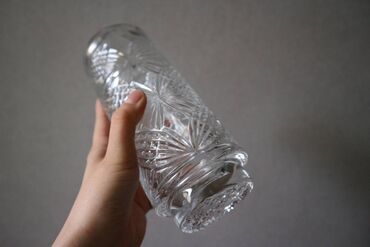 Вазы: Винтажные хрустальные вазы ( нюанс: у каждой скол на горлышке) — 5