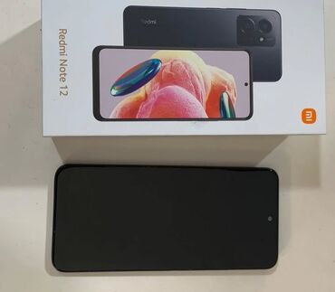 Mətbəx texnikası: Redmi Note 12, 128 GB, rəng - Qara, İki sim kartlı