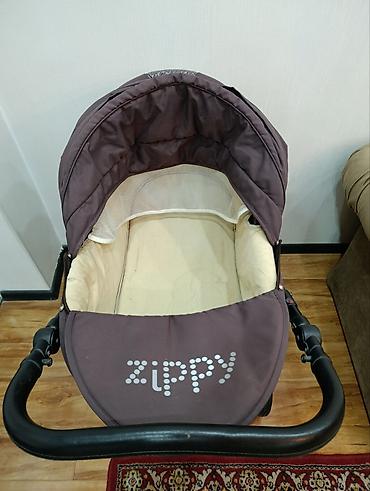 zippy коляска: Коляска, цвет - Коричневый, Б/у — 4