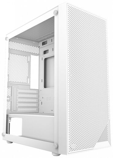 корпуса 500 вт: ПК корпусу, Жаңы, PcCooler, Mini-ATX, түсү - Ак