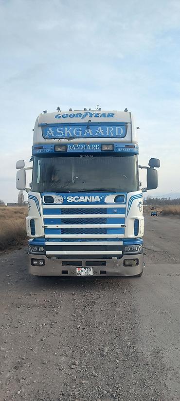 hongqi e: Тягач, Scania, Тентованный — 4