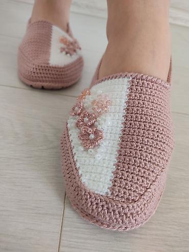 Домашние тапочки: Домашние тапочки, 38, Новый, Самовывоз — 7