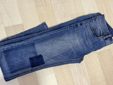 джинсы серые мужские: Джинсы S (EU 36), цвет - Синий