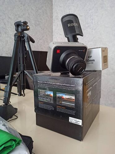 Fotokameralar: Peşəkar və yarı-peşəkar çəkilişlər üçün tam hazır studio set satılır — 7