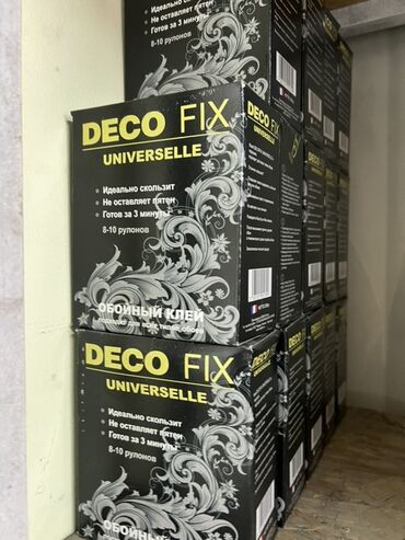 крепость клей: Обойный клей Deco Fix Universelle подходит для всех типов обоев. Он