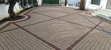 Tamet: Beton dekorativ tamet döşəmə - Material: vibro-press beton tamet (daş — 27