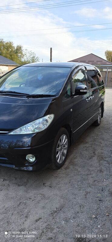 машина афтамабил: Toyota Estima: 2003 г., 2.4 л, Автомат, Газ, Вэн/Минивэн