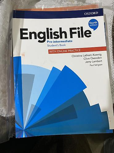 english file elementary pre intermediate: English File - pre intermediate. Оригинал, не копия, с диском, как — 1