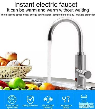 keramicke grejalice: Slavina 2u1 inox 3000w potročni bojler. slavina 2u1 inox 3000w — 1