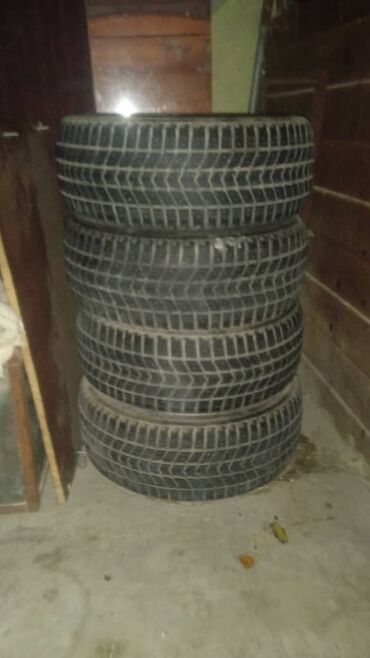 шины бу бишкек оптом: Комплект из 4 зимних шин без дисков.205/55 r16 made in Italia 4000 за