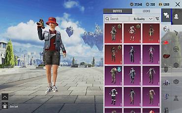 Digər: PUBG Mobile oyun hesabı Xüsusiyyətlər: - Geniş “Outfits” — 4
