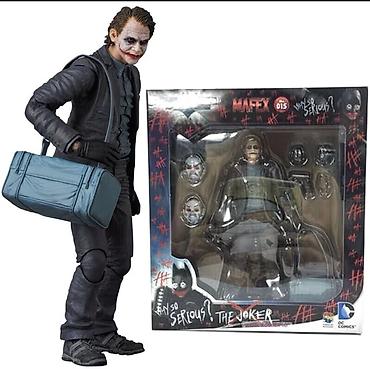 мини кукла для секса: Фигурка The Joker (Темный рыцарь) (сцена ограбление банка )(MAFEX — 2
