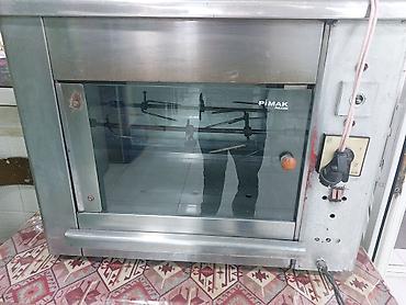 PiMAK Fulcar markalı şiş çevirənli soba - Tip: Elektriklə işləyən şiş