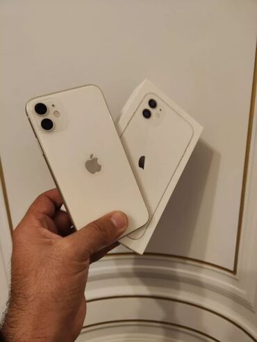 telefon aksesuarlari: IPhone 11, 128 GB, Zəmanət, Barmaq izi, Face ID