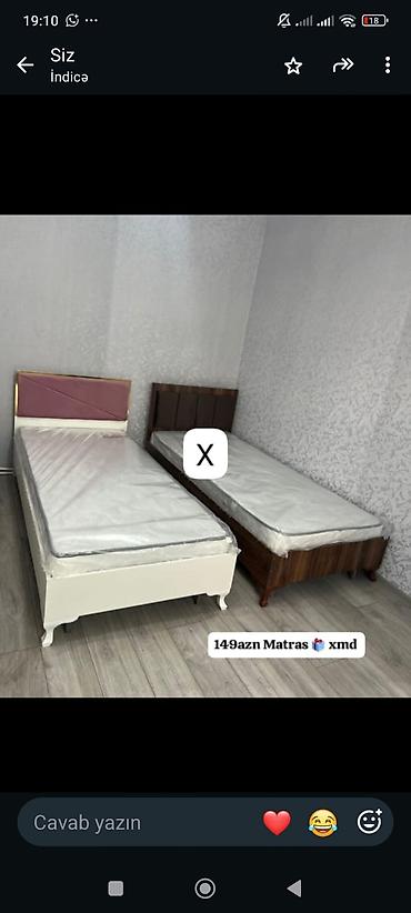 matras aliram: Tək nəfərlik çarpayılar üçün matrass - Ölçü: tək nəfərlik (standart — 1