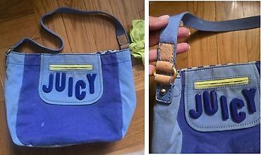Torbe: JUICY COUTURE platnena torba. Ima nekoliko fleka po njoj i delovi od — 8