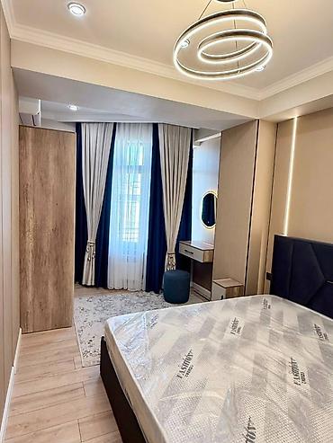 mega hous: 2 комнаты, 58 м², Ак-Кеме Элитка, 13 этаж, Дизайнерский ремонт — 6