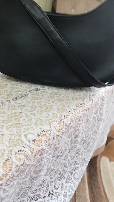 Çantalar: Qara mini çiyin çantası - Stil: Aypara (baguette) forması, minimal və — 5