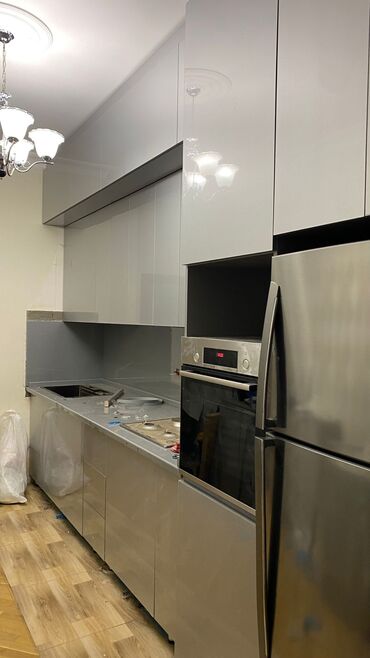 Sifarişlə mətbəx mebeli: Sifarişlə mətbəx dəsti, Özü çəkən petlələr, MDF, Kredit yoxdur, Pulsuz çatdırılma -da lalafo.az — 26 Sifarişlə mətbəx mebeli: Sifarişlə mətbəx dəsti, Özü çəkən petlələr, MDF, Kredit yoxdur, Pulsuz çatdırılma — 26