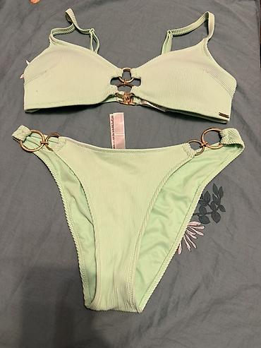 İki hissəli qadın bikini dəsti (m ölçü) - Rəng: açıq nanə-yaşıl - lalafo.az -da İki hissəli qadın bikini dəsti (m ölçü) - Rəng: açıq nanə-yaşıl -