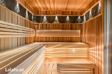 Услуги: Sifarişlə fin sauna tikintisin və qurulmasın bizim peşəkar ustalara — 1