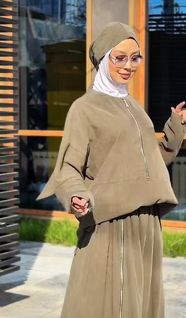nike tech flecce: Женский модест-костюм с молниями — комплект из трех частей: - — 10