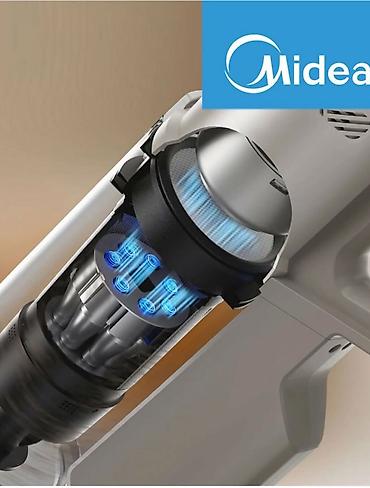 Вертикальные пылесосы: Вертикальный пылесос Midea VSS P9 PRO с насадкой-щеткой для — 21