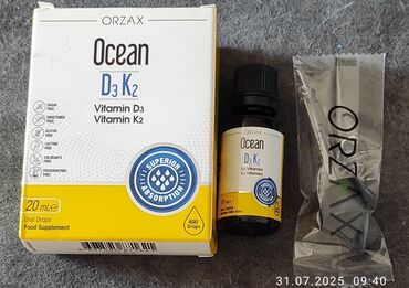 Vitaminlər və BAƏ: Vitamin D3 K2 Türkiyeden alinib tezedi