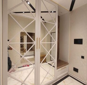 Dolablar: Yeni, Açılan, 2 qapılı Düz dolab, Qarderob, paltar dolabı — 13