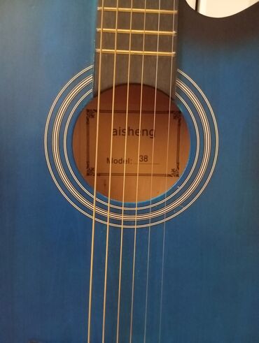 купить струну для гитары: Акустическая гитара🎸 от фирмы (aisheng) струны новые(дорогие)от