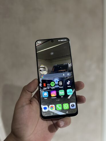 купить телефон в азербайджане: Honor X8, 128 GB, rəng - Gümüşü, Barmaq izi, Face ID