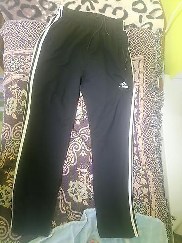 штаны adidas: Штаны, С лампасами, Made in KG, Трикотаж — 2