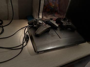 трекер авто: PlayStation 3 Super Slim (PS3), черная Все в комплекте😍40+игр, 1 — 2