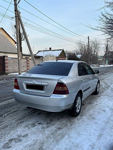 Toyota: Toyota Corolla: 2002 г., 1.6 л, Механика, Бензин, Седан at lalafo.kg — 4 Toyota: Toyota Corolla: 2002 г., 1.6 л, Механика, Бензин, Седан — 4