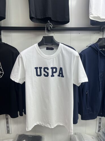 шапка 3 в 1 бишкек: Эркектердин футболкасы, Бардык өлчөмдөр, Us Polo Assn, Жаңы, түсү - Ак