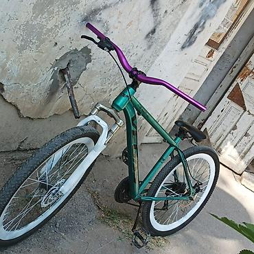 mount blade: Velo: Vega şəhər/dağ tipli velosiped - Rəng: yaşıl-göy çalar karkas — 1
