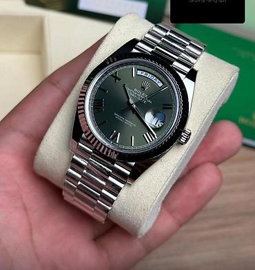 rolex daydate: Rolex Oyster Perpetual Day‑Date kişi qol saatı - Korpus: cilalanmış — 1